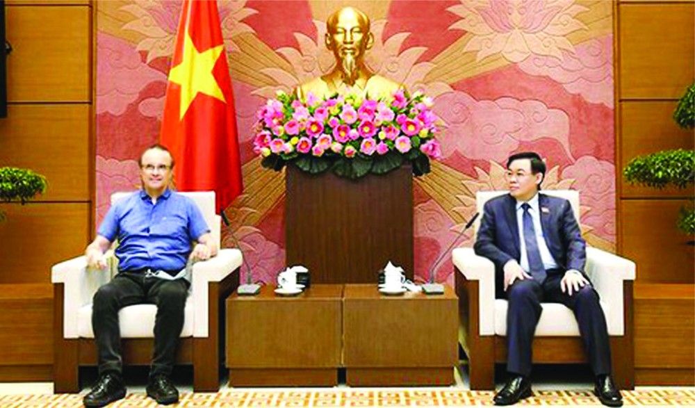 國會主席王廷惠接見NG Biotech 公司創辦人 米洛萬‧斯坦科夫。