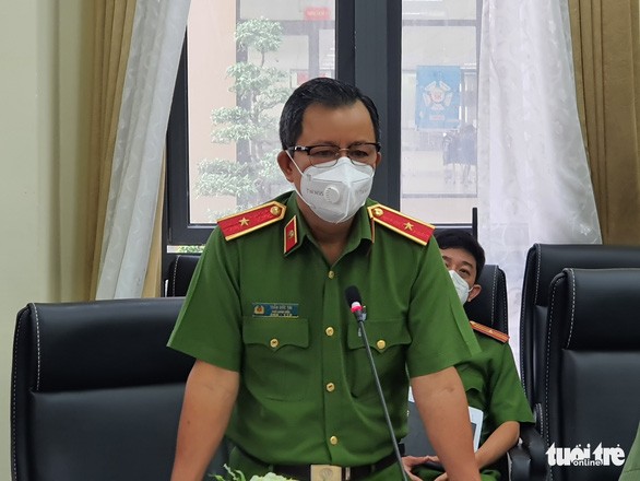 市公安廳副廳長陳德財少將。(圖源：tuoitre.vn)