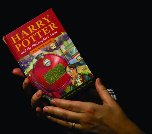 一本首版《哈利‧波特》小說