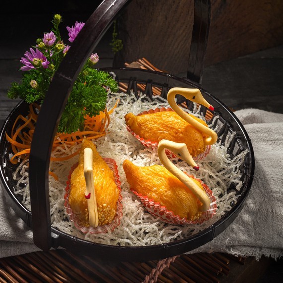 第五郡文華大酒樓的精致点心。