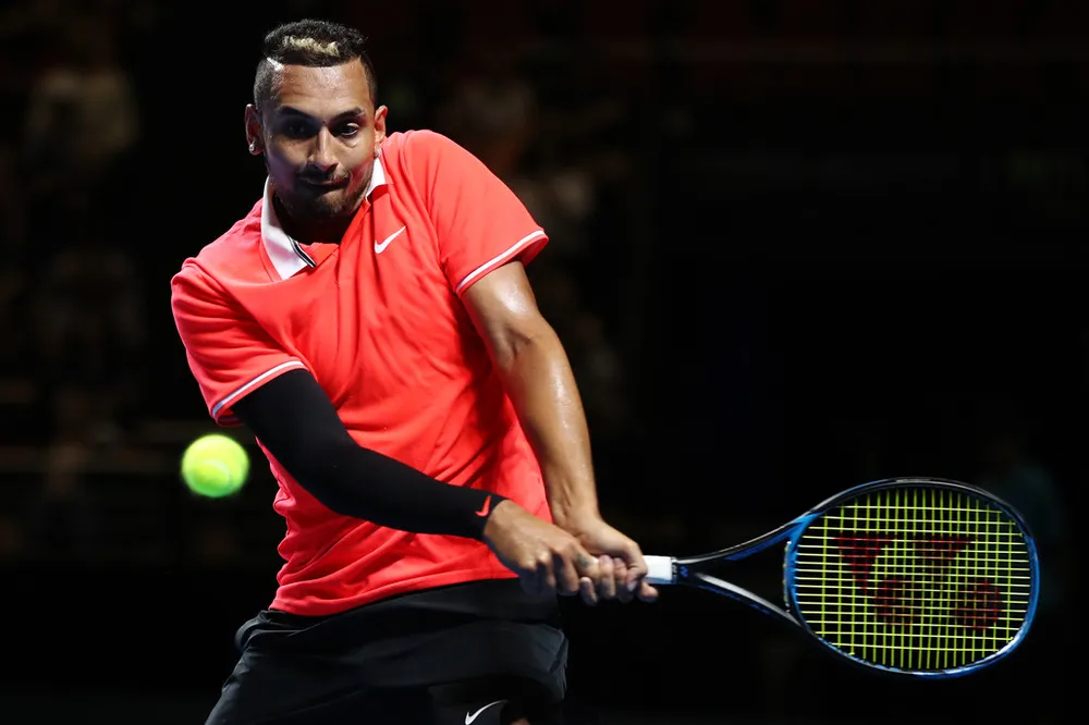 Quay lại sau chấn thương, Nadal thua ngay Kyrgios ở một giải giao hữu ảnh 1