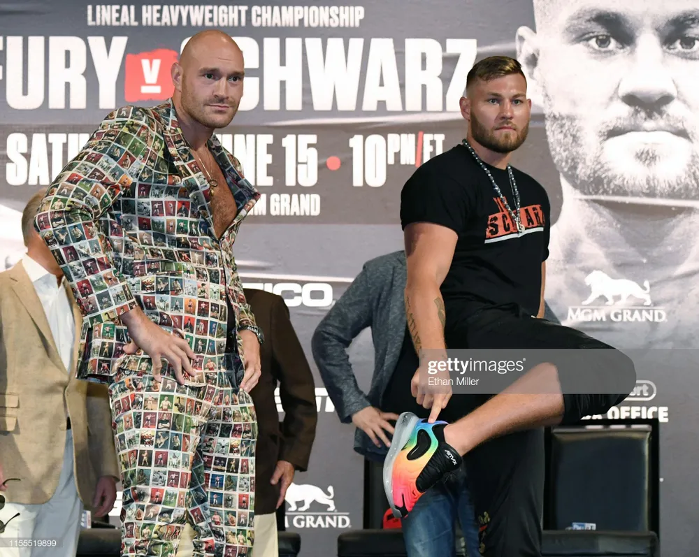 Quyền Anh: Buổi họp báo trận Fury - Schwarz diễn ra như… show tấu hài ảnh 5