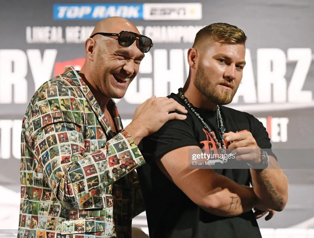 Quyền Anh: Buổi họp báo trận Fury - Schwarz diễn ra như… show tấu hài ảnh 4