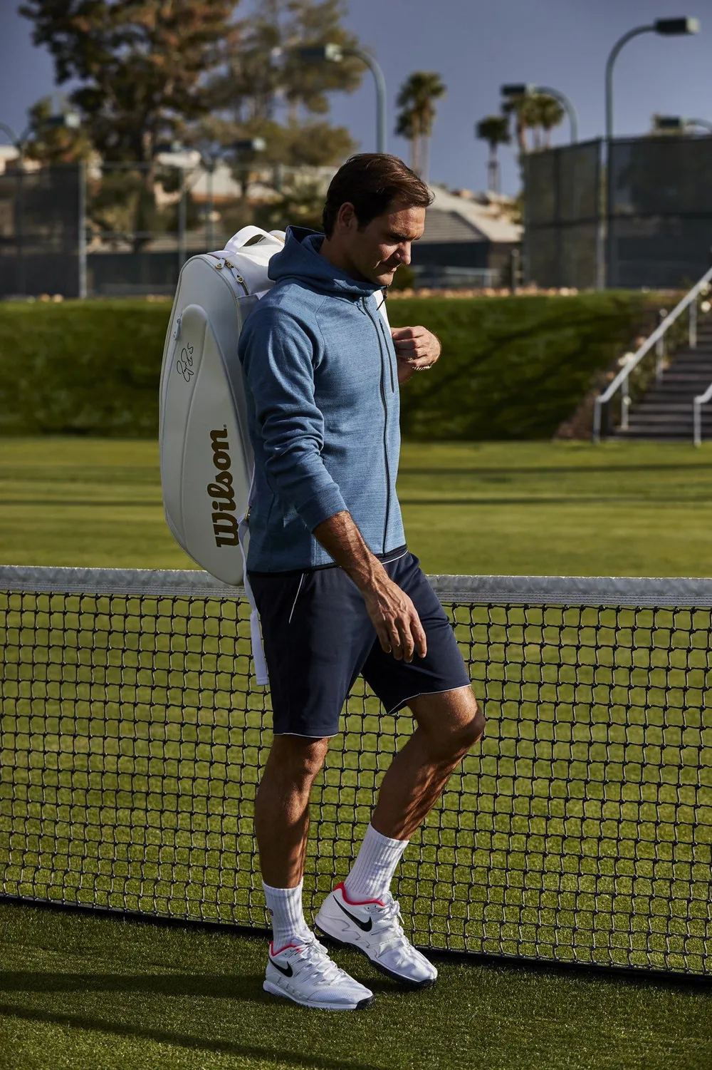 Halle Open: Federer sẽ xuất trận với túi vợt Wilson “Cúp vàng Wimbledon” ảnh 2