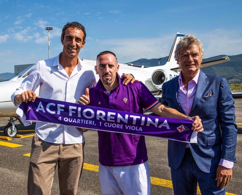 Hình ảnh cực ngầu của “Gã mặt sẹo” Ribery khi trở thành người Áo tím Fiorentina ảnh 8