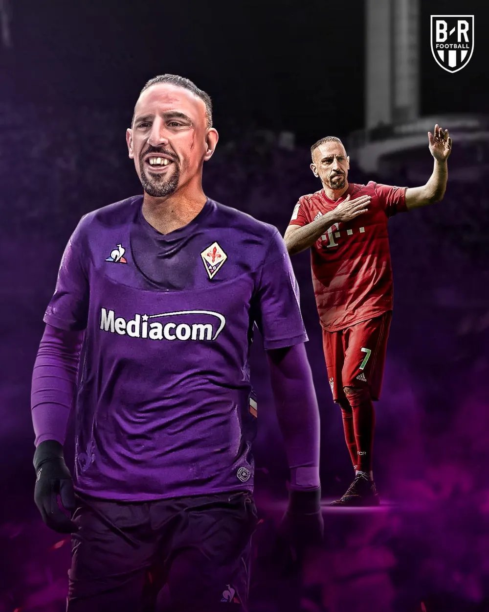 Hình ảnh cực ngầu của “Gã mặt sẹo” Ribery khi trở thành người Áo tím Fiorentina ảnh 5