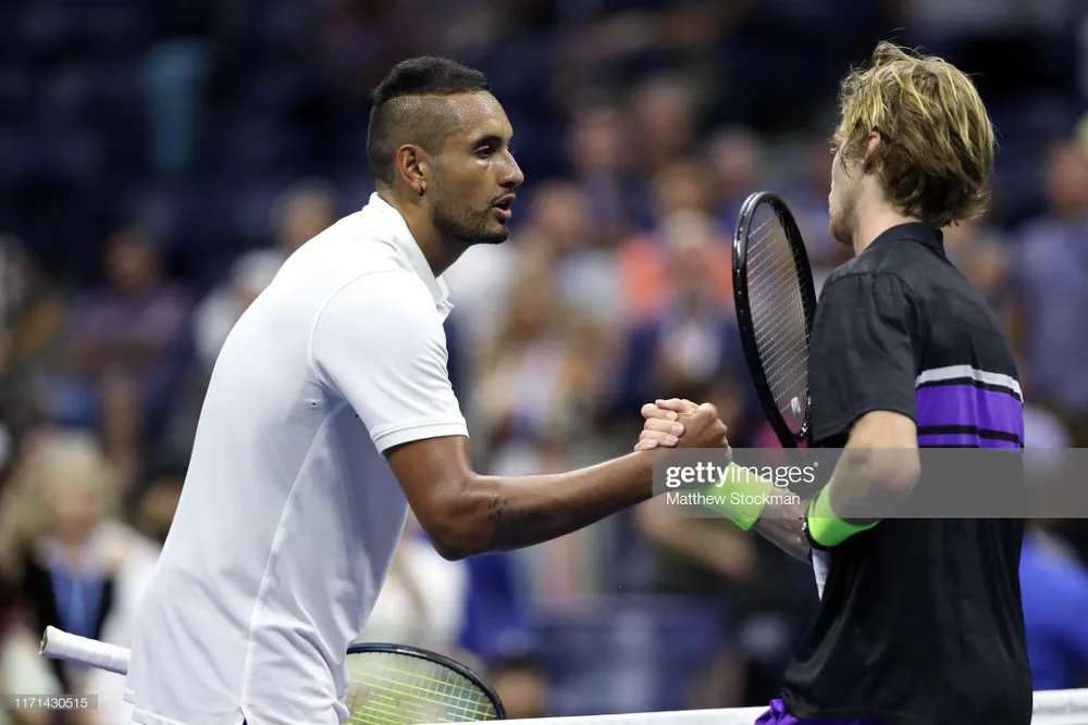 US Open: Vừa nói móc BLV của ESPN, Kyrgios phải trả lời phỏng vấn trước ông này và... để thua Rublev ảnh 2