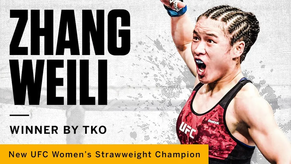 UFC: Đấng mày râu chưa thấy, “nữ trung hào kiệt” Weili đã mang tự hào về cho làng võ Trung Quốc