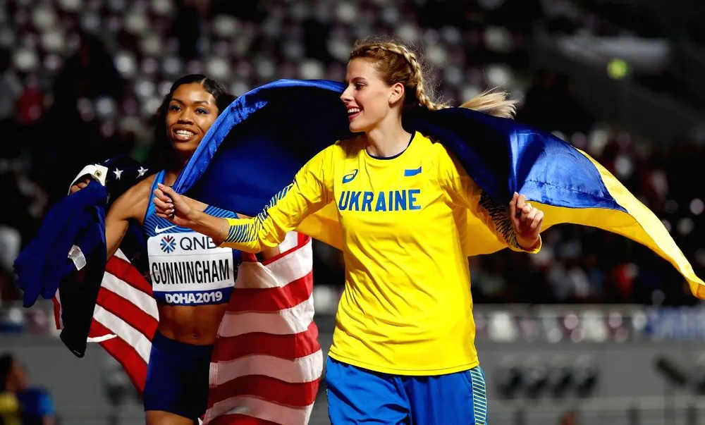 Giải điền kinh thế giới 2019: Không có cờ đại diện, các nữ VĐV Nga vẫn bay trên đỉnh cao ở Doha ảnh 2