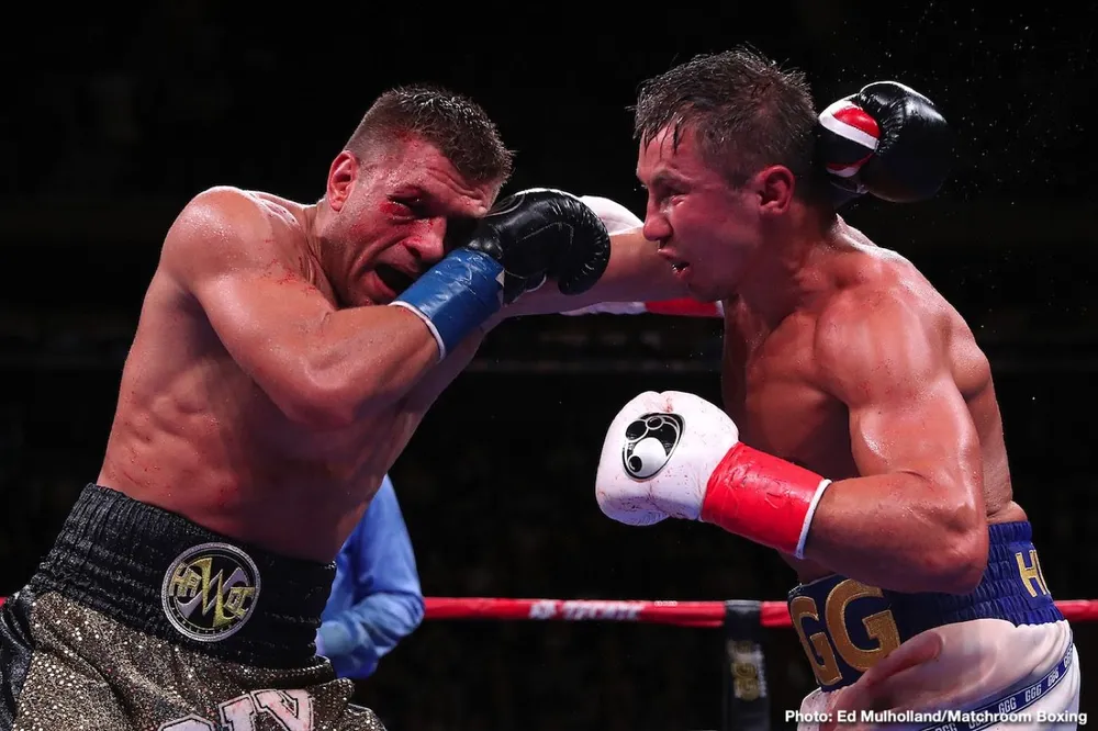 Quyền Anh: Golovkin thắng điểm Derevyanchenko ở đại chiến làng quyền Liên Xô cũ, cả 2 vào bệnh viện ảnh 1