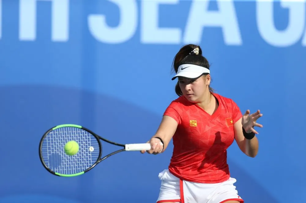 Quần vợt: Hai tay vợt nữ Việt kiều thắng trận mở màn, có cửa giành huy chương ảnh 1