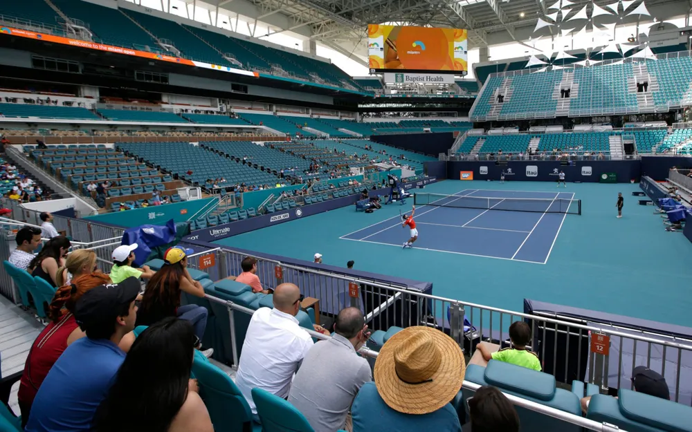Một trận đấu ở Miami Open 2019