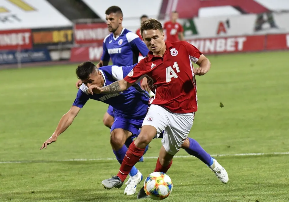 Davydov và lần hiếm hoi ra sân trong màu áo của CSKA Moscow