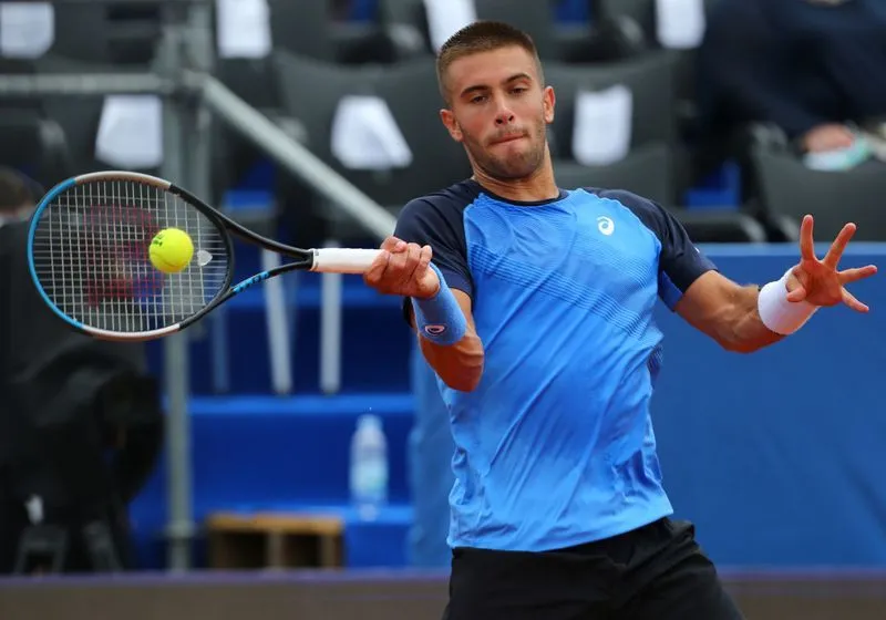 Borna Coric ở Adria Tour