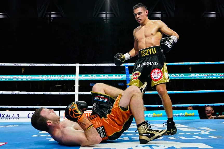 Tim Tszyu đánh bại Jeff Horn