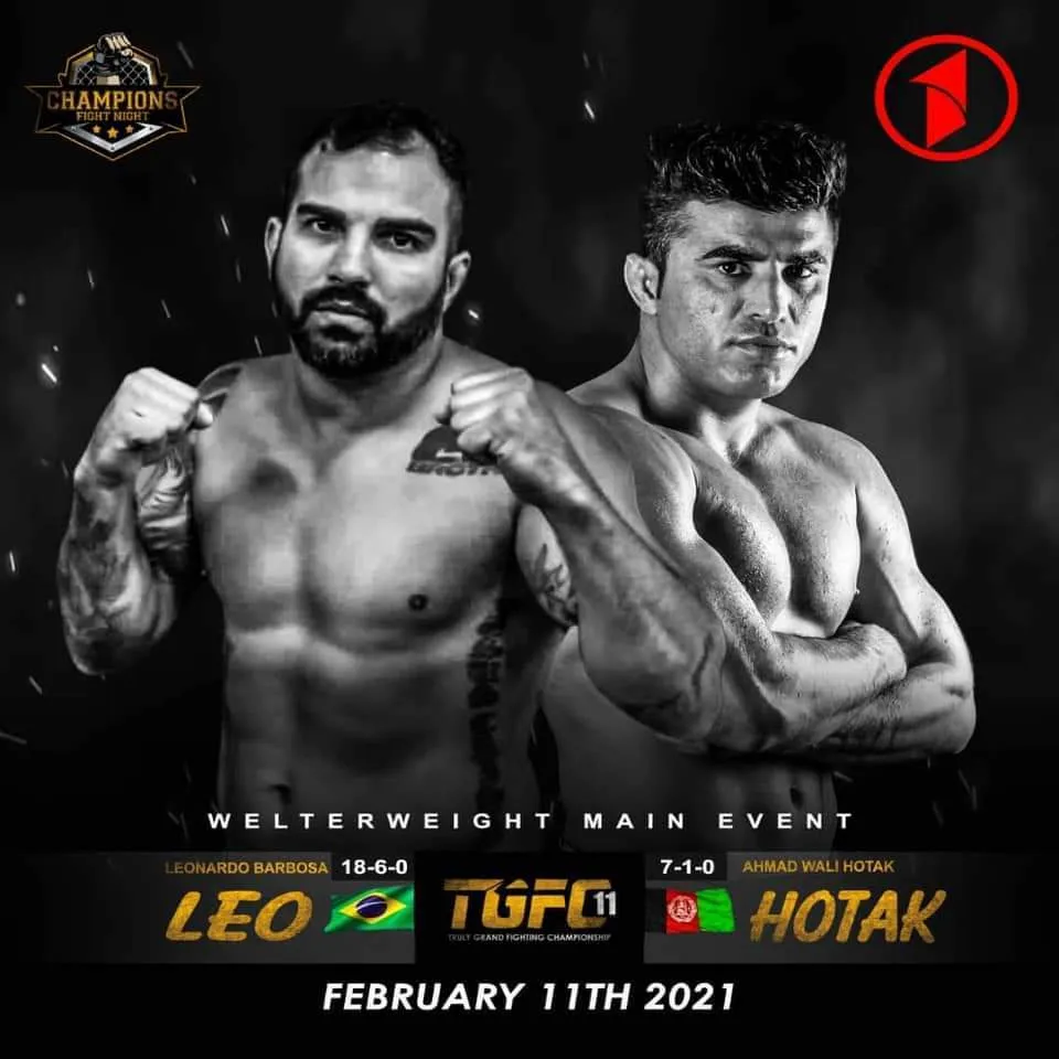 Hình ảnh quảng bá trận Barbosa vs Hotak