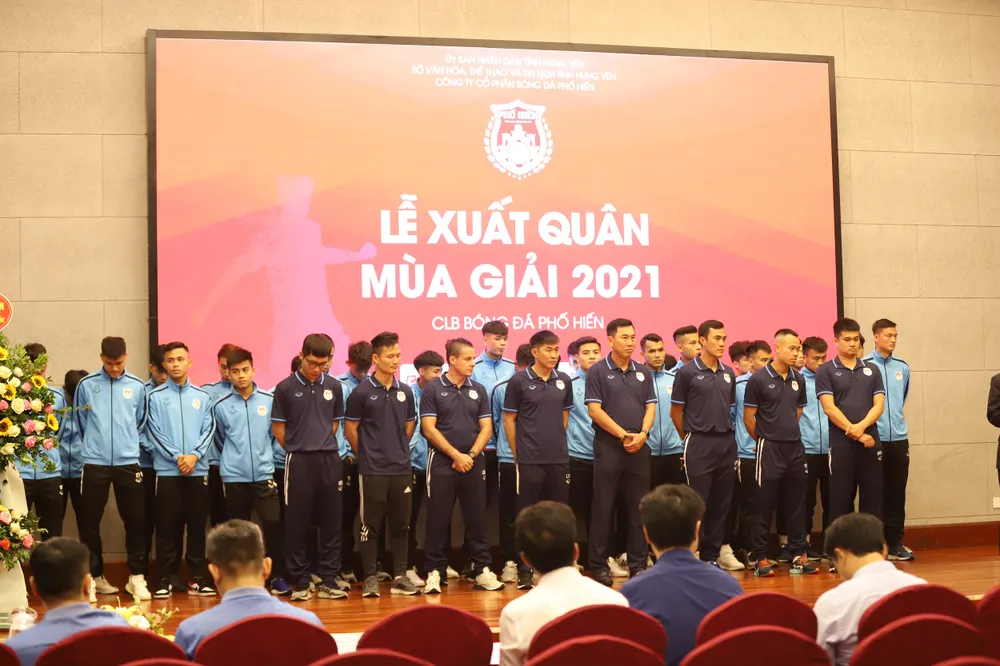 Phố Hiến FC đặt mục tiêu vào tốp 6 lượt đi ảnh 3
