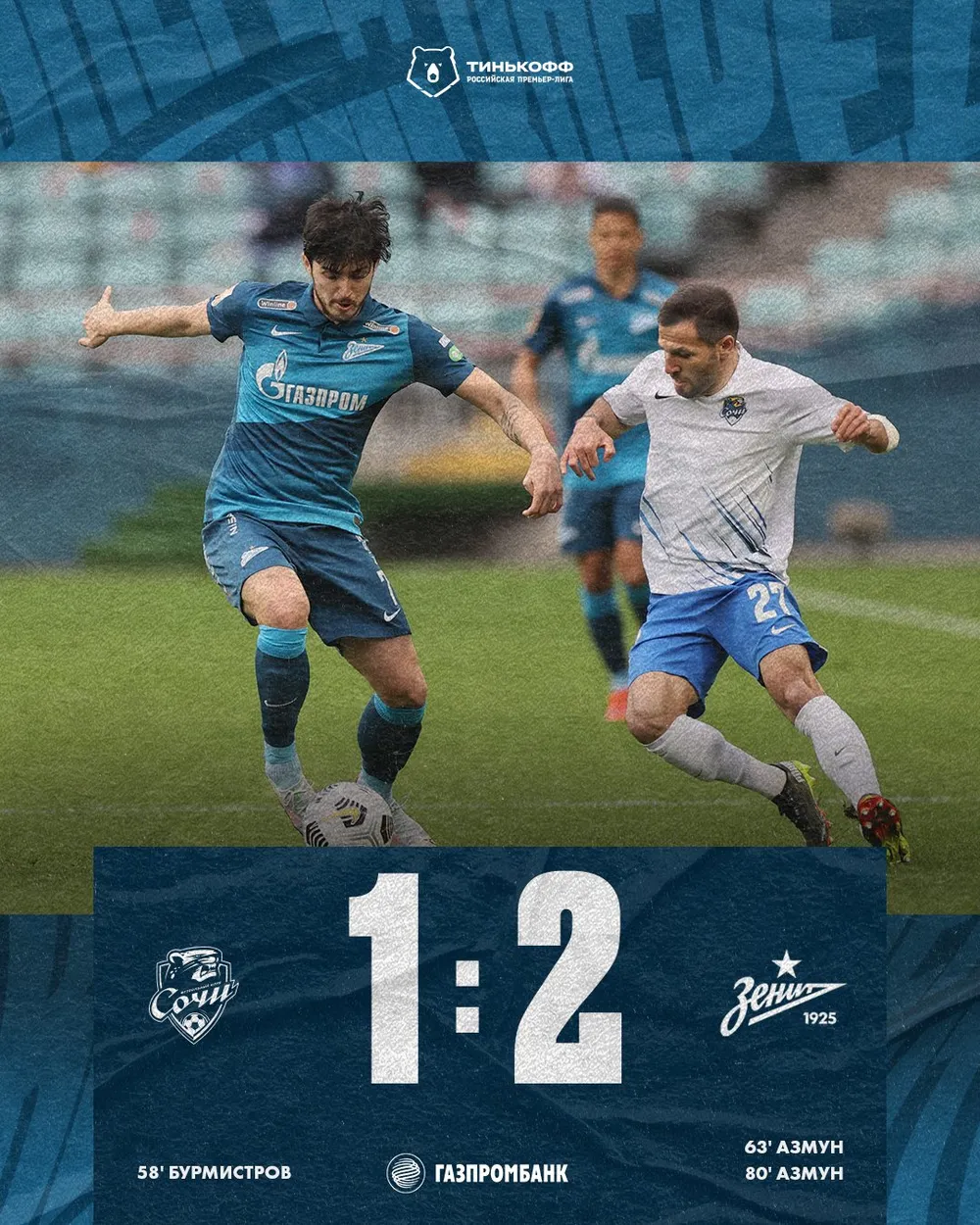 “Messi Iran” Sardar Azmoun: Thăng hoa cùng Zenit St Petersburg, sắp vô địch RPL lần thứ 3 liên tiếp ảnh 1