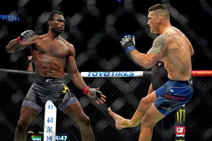 UFC 261: Weidman gãy xương cẳng chân, Shevchenko lần thứ 5 bảo vệ đai vô địch ảnh 1