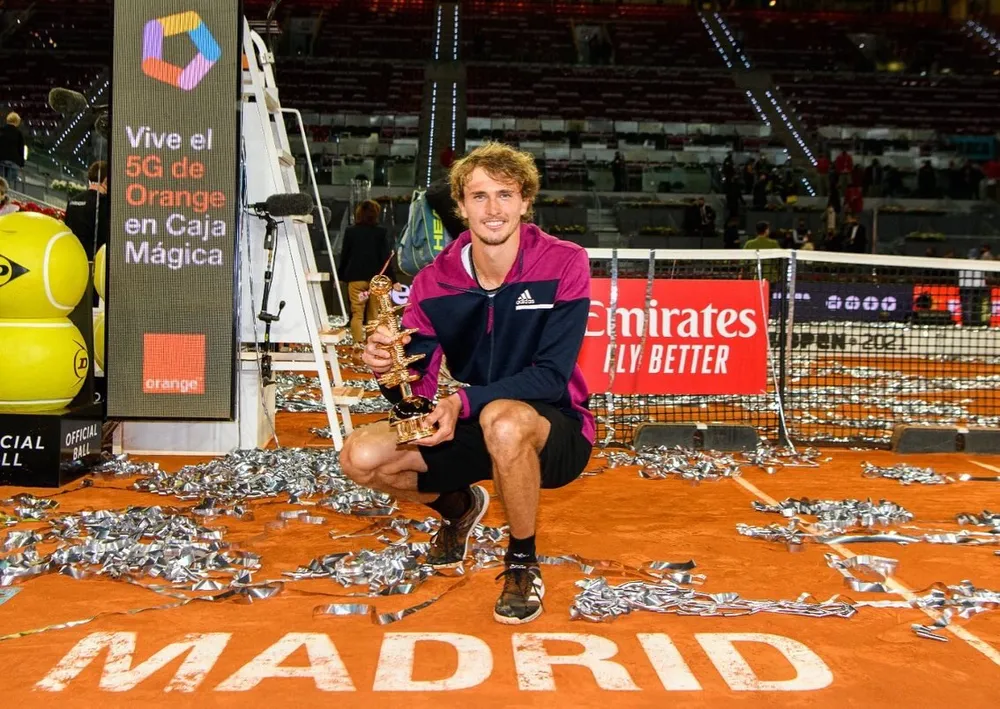 Zverev vô địch ở Madrid lần thứ 2