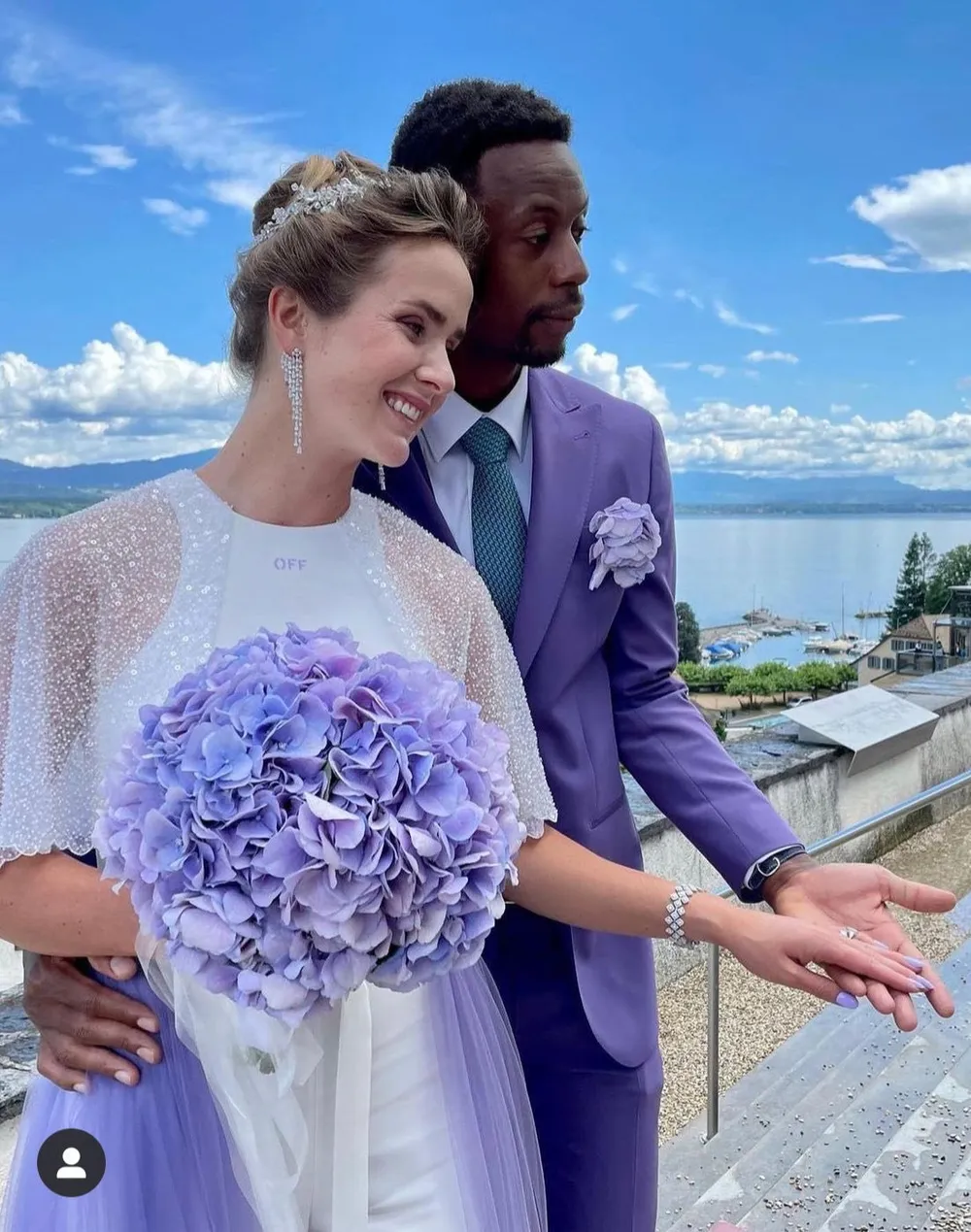 Đám cưới dễ thương của “Mỹ nhân Ukraine” Elina Svitolina và “Sliderman” Gael Monfils ảnh 3