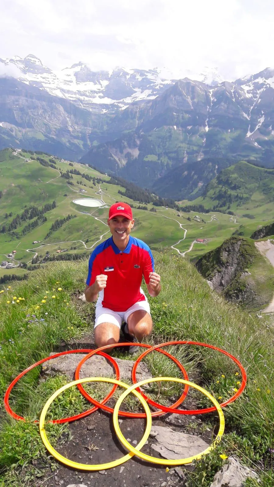 Novak Djokovic đã đến Tokyo sẵn sàng cho “Golden Slam", “khắc tinh” Juan Martin del Potro vẫn theo dõi từ xa ảnh 2