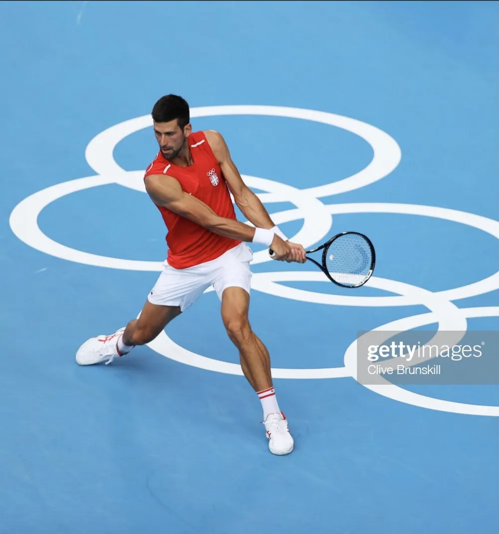 Ngày mai, Novak Djokovic xung trận săn “Golden Slam” còn Medvedev đấu Bublik ảnh 2