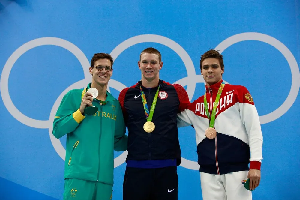 Kình ngư Evgeny Rylov giành HCV lịch sử cự ly 100m ngửa nam vốn thuộc 'thuỷ vực' của người Mỹ ảnh 2