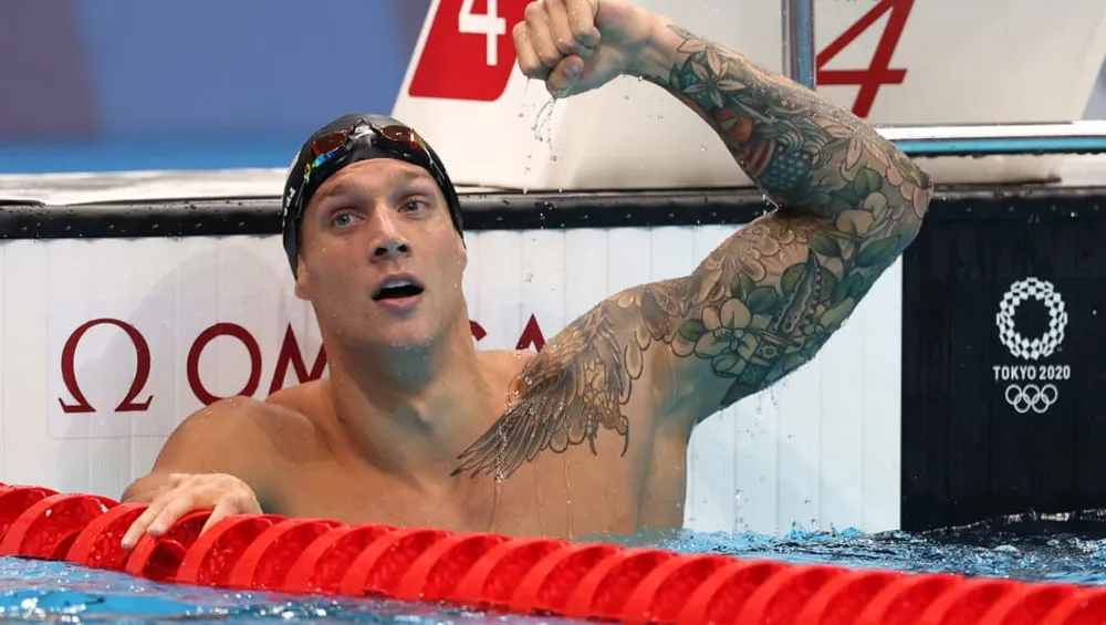 Katie Ledecky, Caeleb Dressel tiếp tục chiến đấu cho giá trị của người Mỹ trên đường đua xanh ảnh 2