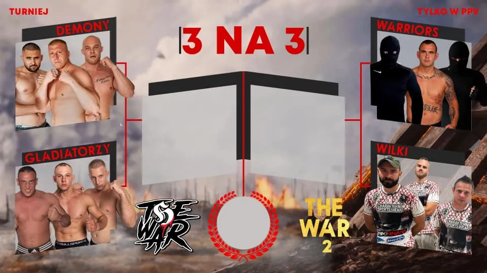 Hình ảnh quảng bá giải MMA "3 vs 3"