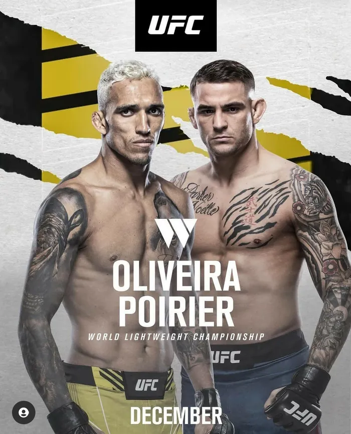UFC 269: Charles “Do Bronx” Oliveira từ Favela bảo vệ đai hạng nhẹ trước “Viên kim cương” Dustin Poirier ảnh 1