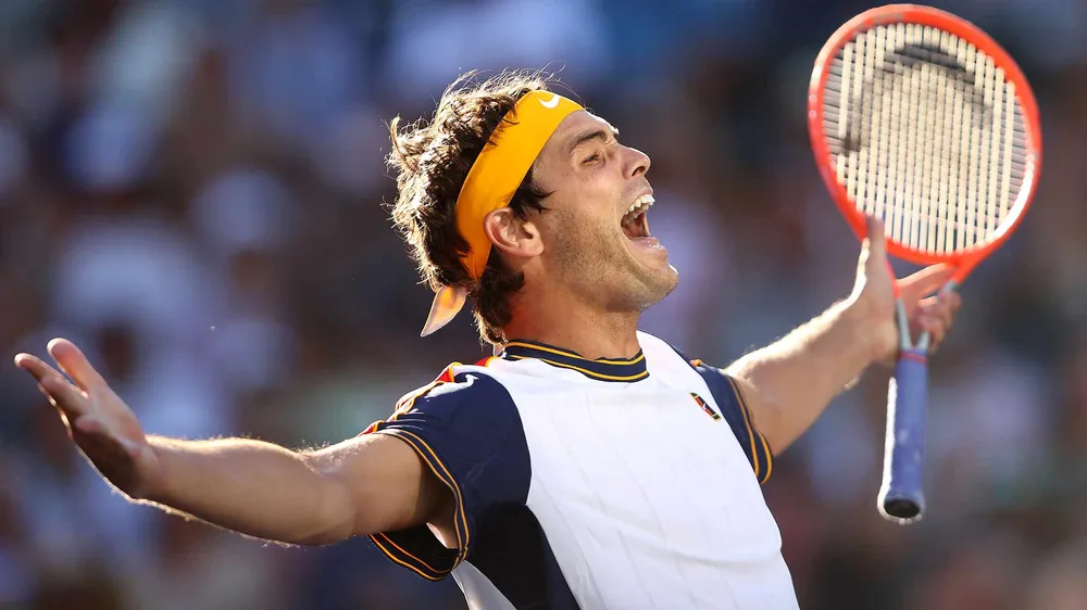 Niềm vui của Taylor Fritz