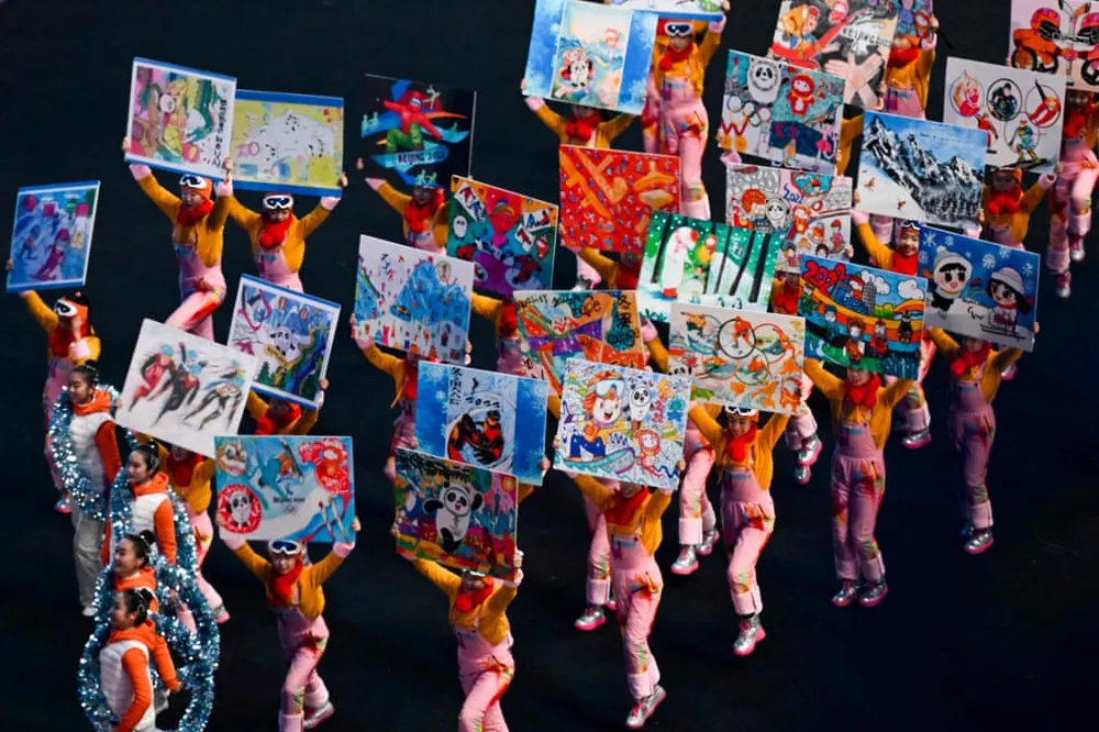 Hình ảnh đầy màu sắc của Lễ khai mạc Olympic mùa Đông Beijing 2022 ảnh 3