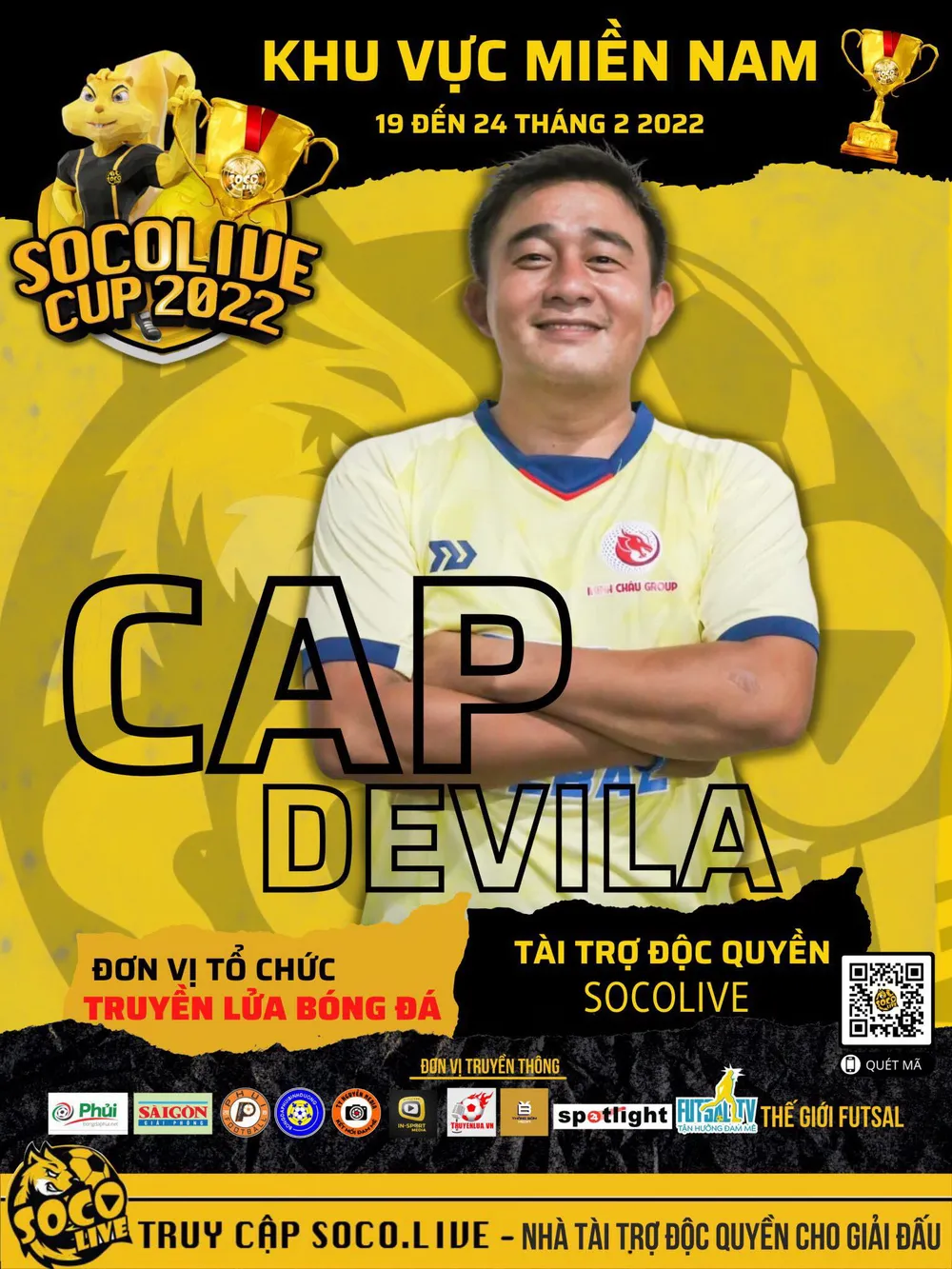 Giải phủi sân 7 người SocoLive Cup 2022: Quần anh hội - hoành tráng và hấp dẫn không kém gì VPL ảnh 1