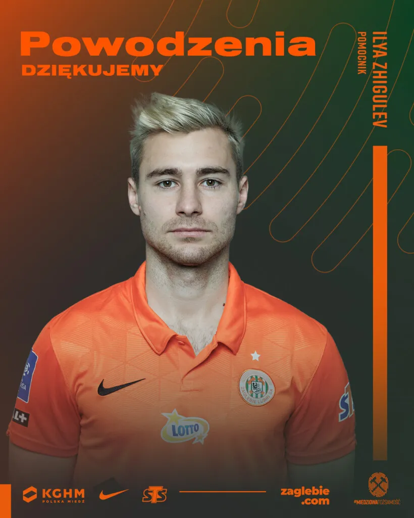 Cầu thủ Nga Ilya Zhigulyov chia tay CLB Ba Lan Zaglebie Lubin: Trải nghiệm thú vị, họ bài Nga ở đâu chứ ở đây thì không ảnh 1