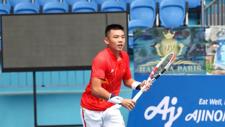 Lý Hoàng Nam không thể giúp quần vợt nam lọt vào bán kết nội dung đồng đội. Ảnh: P. NGUYỄN