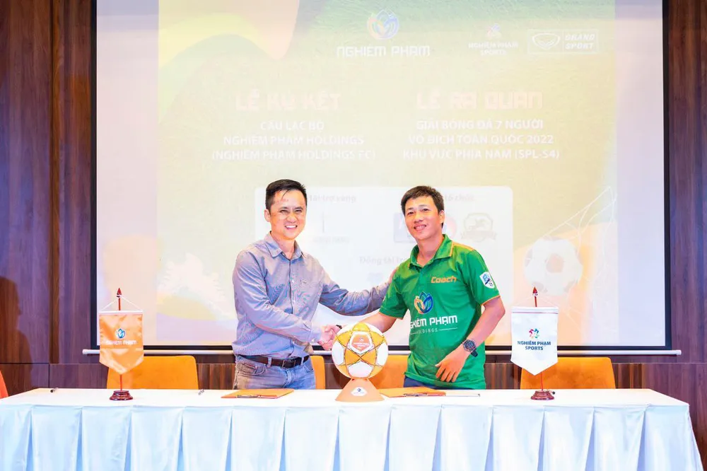 An Biên FC & Nghiêm Phạm Holdings ở SPL - S4: Hơi thở tươi tắn của chuyên nghiệp - chỉn chu - bài bản lan tỏa sân phủi ảnh 4