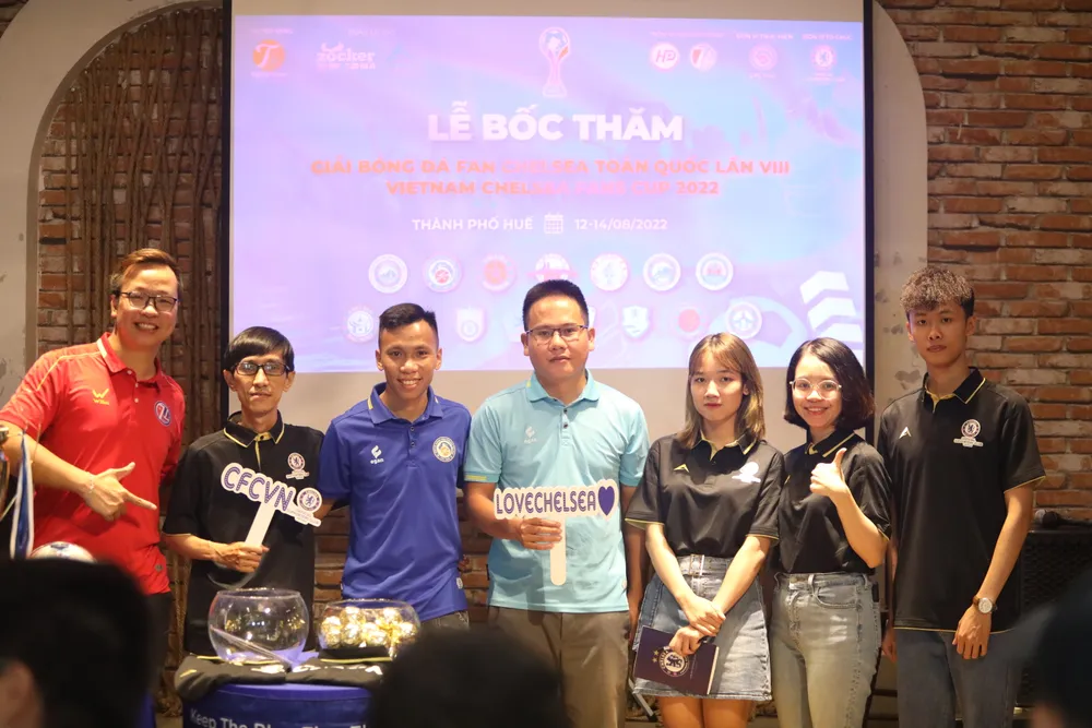 Giải Fan Chelsea toàn quốc 2022 (Huế, 12-8 đến 14-8): Kết quả bốc thăm chia bảng - duyên nợ CFC.HCMC và CFC Hải Dương ảnh 4