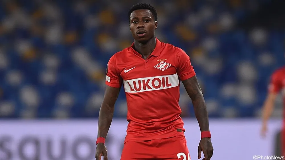 Promes đang chơi rất hay trong màu áo Spartak