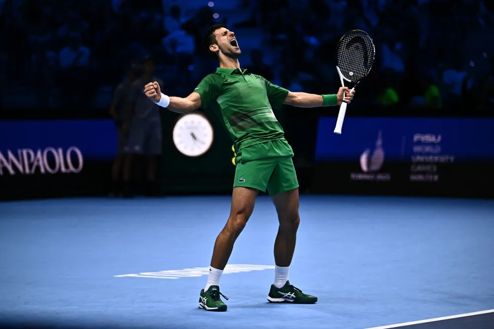 ATP Finals: Andrey Rublev đấu Casper Ruud, Novak Djokovic “không fake” chiến Taylor Fritz ở bán kết ảnh 1