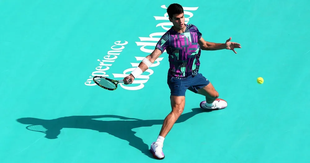 Alcaraz ở Mubadala Tennis Championship