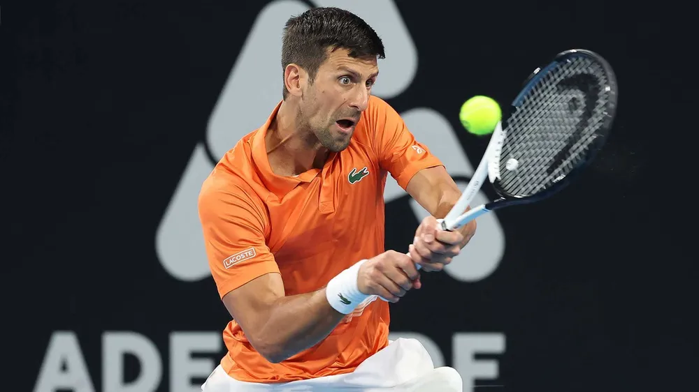Djokovic chưa thua ván nào ở Adelaide