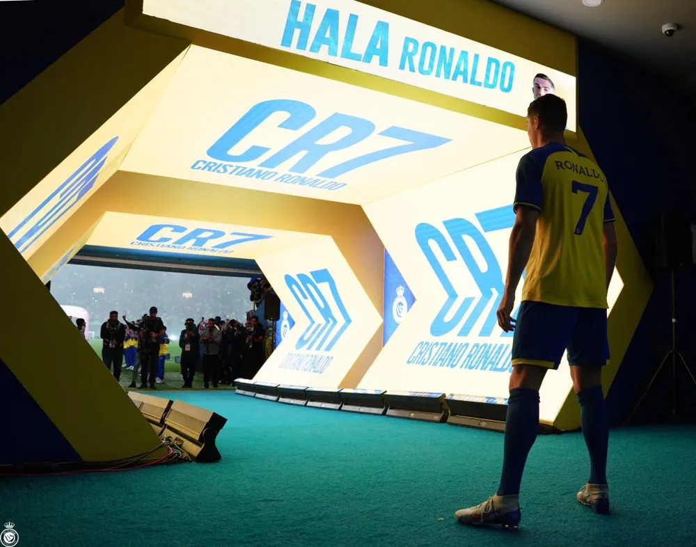 Ronaldo đang có một thân phận khác ở Al Nassr