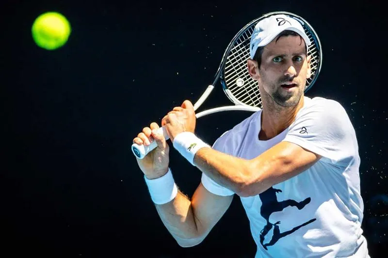 Djokovic trước khi phải dừng lại