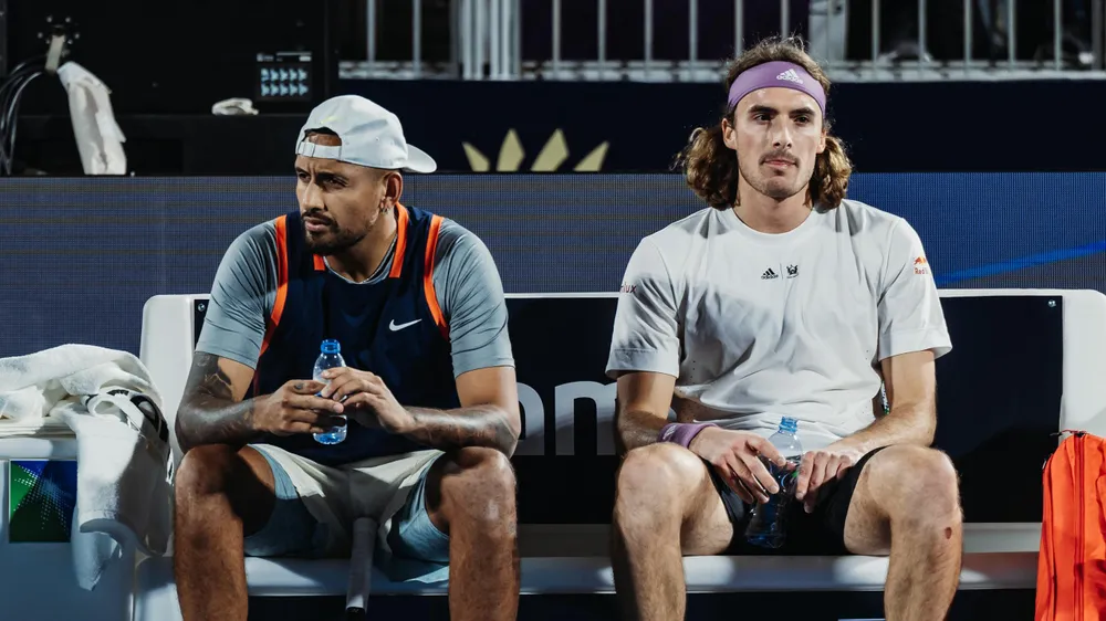 Tsitsipas và Kyrgios không bao giờ cùng nhìn về một hướng