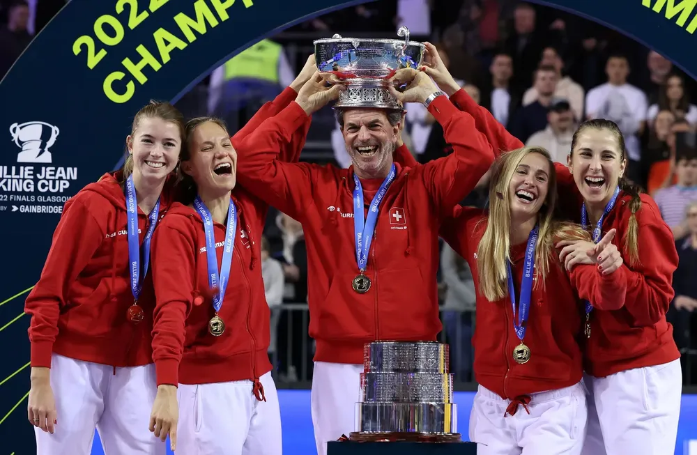 Cùng đồng đội vô địch Billie Jean King Cup Finals 2022 Cùng đồng đội vô địch Billie Jean King Cup Finals 2022