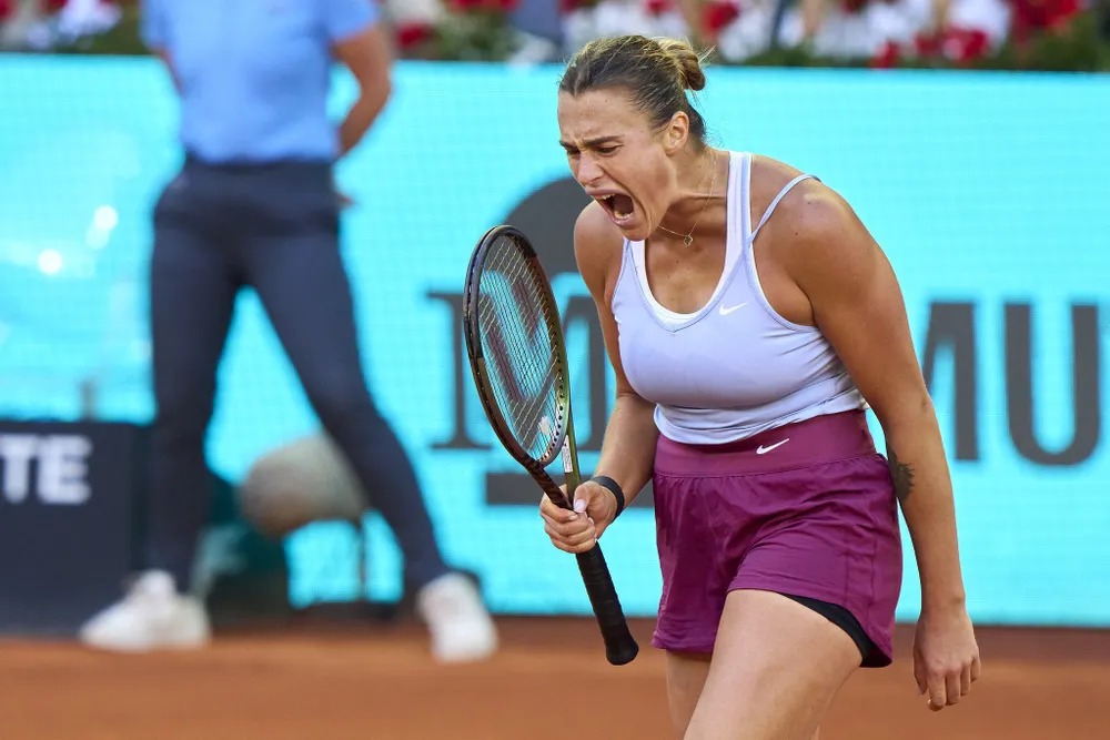 Sự quyết tâm của Sabalenka