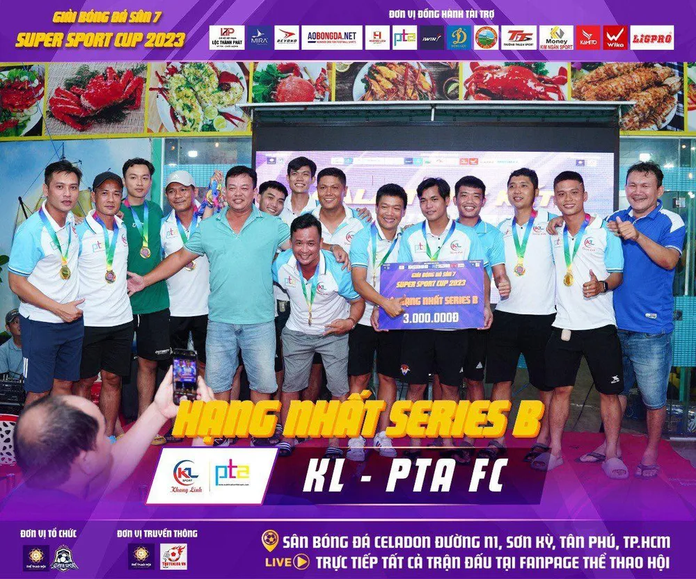 KL - PTA FC vô địch Serie B