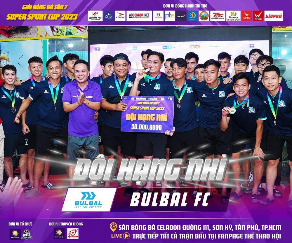Bulbal FC giành vị trí Á quân