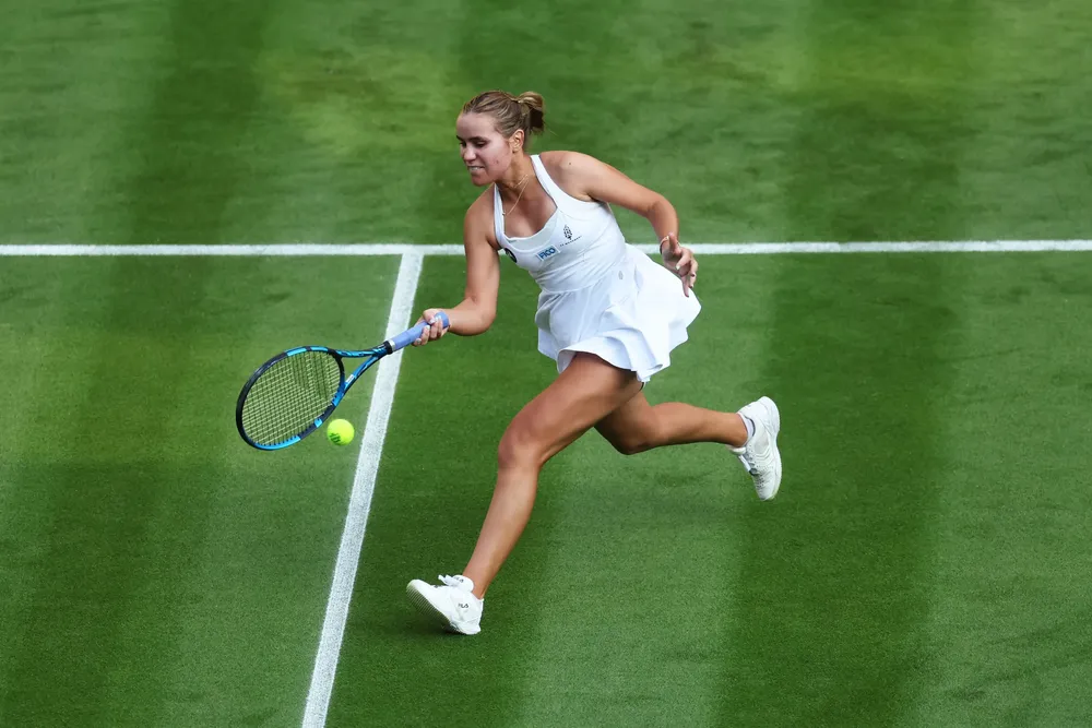 Kenin cũng đang chơi tốt ở Wimbledon